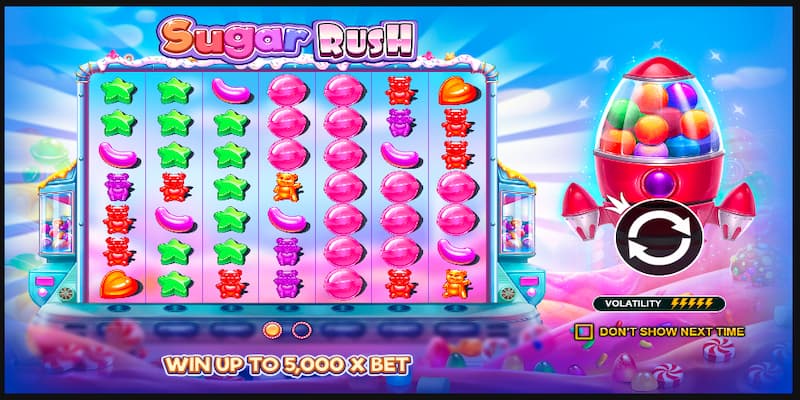 Game nổ hũ uy tín Sugar Rush siêu hấp dẫn